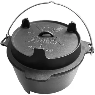 Grillfürst Bratentopf Grillfürst Dutch Oven BBQ Edition DO4 - Klaus Grillt Sonderedition