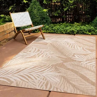 Tara Carpet Columbia-Fashion Plant In & Outdoor auch für die Küche natur 240x340 cm
