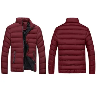 QLXYYFC Herren Winterjacke Daunenjacke Warm Parkajacke Steppjacke Wintermantel Verdicken Daunenmantel Herren Winter Dicke Warme Schwere Daunen Mantel Winddicht Daunen Jacke Parka