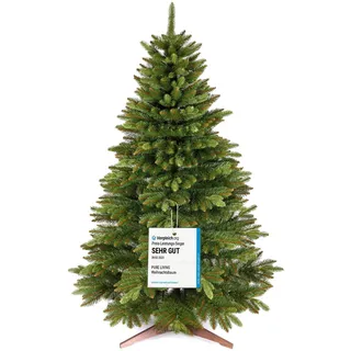 Pure Living Künstlicher Weihnachtsbaum Schwarz 180 cm