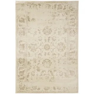 benuta Vintage-Teppich, Creme, Beige, Kunststoff, Vintage, Rechteckig, 240x340 cm, Oeko-Tex® Standard 100, für Fußbodenheizung geeignet, in verschiedenen Größen erhältlich, pflegeleicht, Teppiche & Böden, Teppiche, Vintage-Teppiche