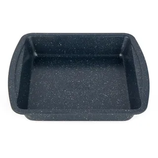 Russell Hobbs RH00997EU Nightfall Stone 26cm quadratische Backform - BPA-frei, Kuchenform Backblech, Karbonstahl, leicht zu reinigen Antihaftbeschichtung, Chargenkochen, Brownies, Pfannkuchen, Bräter