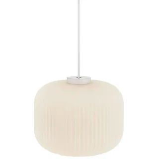 Nordlux Milford 1-flg. 30 cm rund weiß Glas