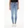 TILLAA Skinny Jeans Mid Waist Bio-Baumwoll Mix X-Stretch blau 31-30
