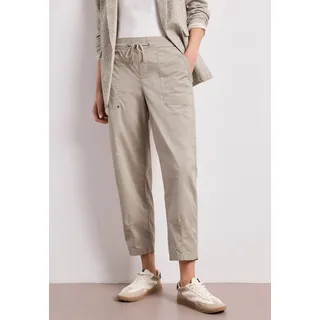 STREET ONE Barrel Leg Hose Beige 38