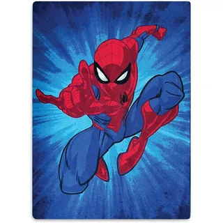 Marvel Spider-Man Klassischer bedruckter Teppich für den Innenbereich, Akzent-Teppiche für Wohnzimmer und Schlafzimmer, Comicbuch-Geschenke und Sammlerstücke, 183x132 cm