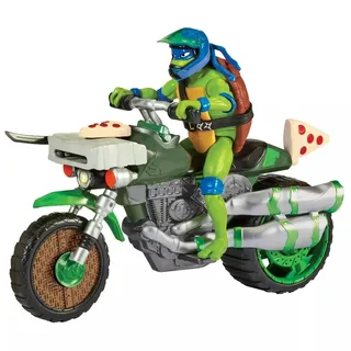 Teenage Mutant Ninja Turtles - Drive N Kick Cycle W/Figure