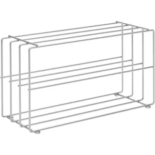 Möbel Kraft Schuhregal 73 x 40 x 28,5 cm stabil silber