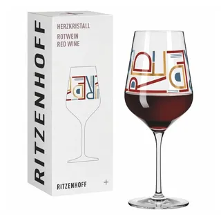 Ritzenhoff & Breker Ritzenhoff Rotweinglas Herzkristall 0,57 l