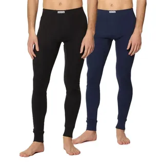 Timone Lange Unterhose Herren Lange Unterhose TI30-127 (1-St) blau|schwarz S