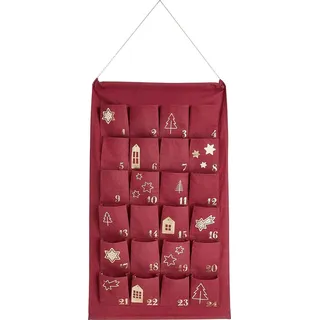 BUTLERS Adventskalender SANTA IS COMING 2023 Rot/Gold