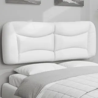 vidaXL Kopfteil-Kissen Hvar 140 cm Weiß