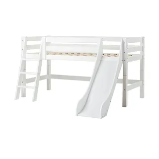 Hoppekids Hochbett  ECO Luxury , weiß , Maße (cm): B: 197 H: 114