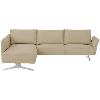 KOINOR Ecksofa  Vineto ¦ beige ¦ Maße (cm): B: 272 H: 83 T: 207.0
