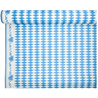 Papstar Tischdecke Airlaid 25 m x 1,18 m Bayrisch Blau