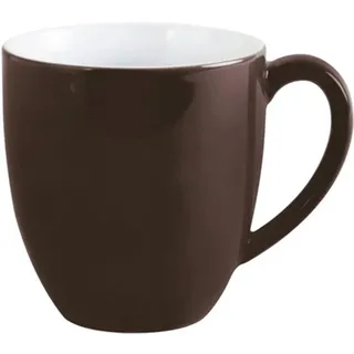 KAHLA Pronto Colore Kaffeebecher 0,53 l XL chocolate brown|braune große Kaffeetasse aus Porzellan