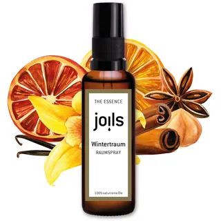 JOILS® Raumspray WINTERTRAUM | 100% naturreines ätherisches Öl, 50ml, Raumduft für Zuhause, Büro & Unterwegs