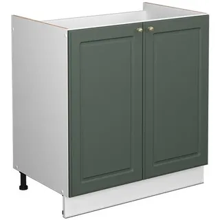 Vicco Spülenschrank Fame-Line 80 x 0 x 0 cm Grün-Gold