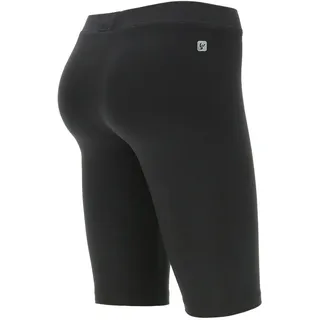 FREDDY Einfarbige Radlerleggings mit glänzendem Aufdruck - M