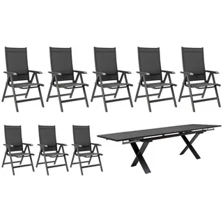 KETTLER Garten-Essgruppe BasicPlus grau