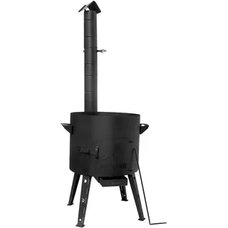 4big.fun Utschak Feuerofen Ø 40 cm Schwarz