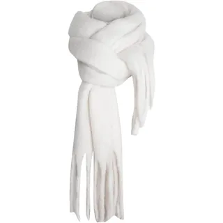 Stafeny Dicker Winter Schal Damen - Klassischer Gestrickter Deckenschal aus Hochwertigem Kaschmirimitat, Extralanger Kuscheliger Winterschal als für Frauen (Beige)
