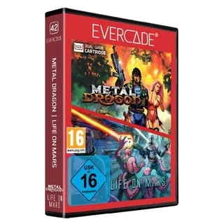 Blaze Metal Dragon/Life on Mars, Evercade, M (Reif), Physische Medien