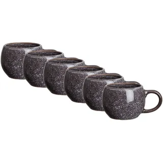 Butlers Espressotassen, Schwarz, Keramik, Kaffee & Tee, Tassen, Espressotassen