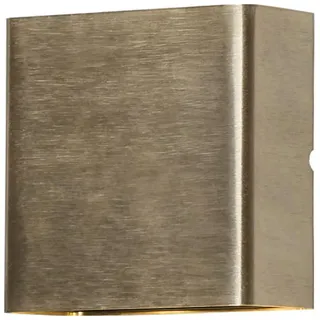 Konstsmide Außenwandleuchte Metall 11,0 cm LED 2x2 gold