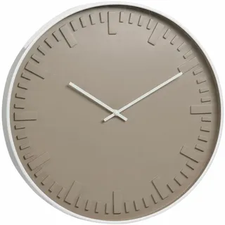 40 Cm Große Wanduhr In Beige