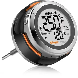 ProTemp S1 Patentiertes Smart-Grill-Messgerät, Thermometer, Hub Wi-Fi und Bluetooth für Weber Kamado Joe Grills Smoker Offset Ersatzzubehör (Universal-Version, 8,9 cm Länge, 0,8 cm Durchmesser, nicht