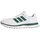Herren Leather Spikeless Golf Shoe FTWR White/Collegiate Green/Gum 3 41 1/3 EU