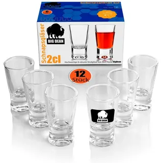 BigDean Schnapsglas 0,02 l 12-tlg.