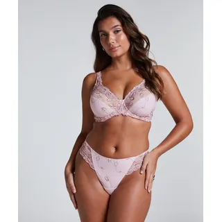 String HUNKEMÖLLER "Diva thong", Damen, Gr. S, rosa, 58% Polyamid, 31% Polyester, 11% Elasthan, Unterhosen String