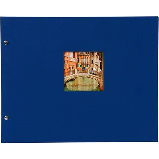 Goldbuch Bella Vista 39x31 cm, blau, 40 weiße Seiten, Schraubalbum