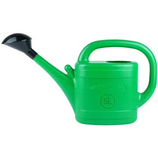 Gießkanne Grün 2L / 3L / 5L / 8L / 10L / 14L – Kunststoff Gartengießkanne mit Brause, Blumengießkanne für Garten & Zimmerpflanzen, Bewässerung, Leicht & UV-beständig (5 Liter)