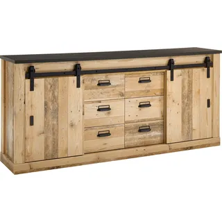 Home Affaire SHERWOOD 201 x 91 x 43 cm Braun
