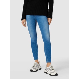Skinny Fit Jeans im 5-Pocket-Design Modell 'MAYE', Jeansblau, 28