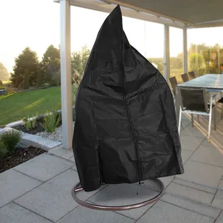 Premium Schutzabdeckung Schutzhülle Cover für Hängesessel Schwarz 190x100cm