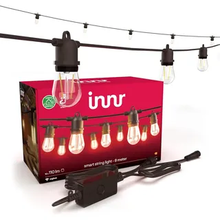 Innr Smart LED Lichterkette Außen 8M, Zigbee, Funktioniert Mit Hue* Und Alexa (B