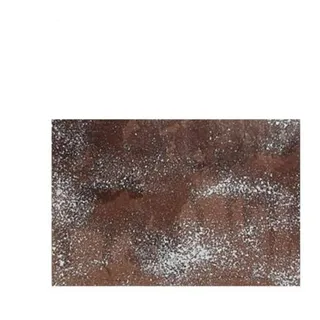 Star Christmas Braunes Papier mit Schnee, 70 x 100 cm, 110 cm, wie abgebildet
