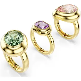 Swarovski Gema Motivring Set (3) Kristall Mehrfarbig Gr. 50-55