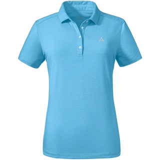 Schöffel Damen Tauron Polo T-Shirt (Größe L, blau)