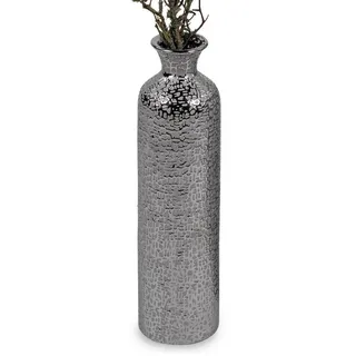 formano Bodenvase Helsinki, Farbe: Silber, Höhe: 38.5cm silberfarben