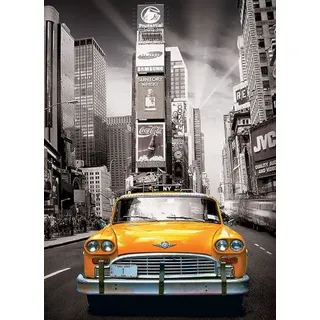 EUROGRAPHICS Puzzle New York City Yellow Cab (Puzzle), 1000 Puzzleteile