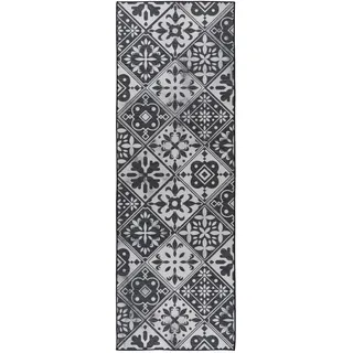 Kayoom Pyron Küchenläufer 60 x 180 cm Grau