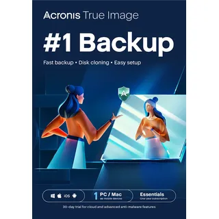 Acronis True Image Essentials 1 Gerät - 1 Jahr,