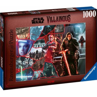 Ravensburger Puzzle 1000 Teile Puzzle Star Wars Villainous Kylo Ren 17340, 1000 Puzzleteile