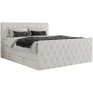 MKS Miren King Duo 140 x 200 cm H3 Weiß