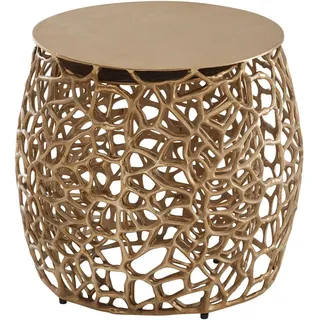 Wohnling WL6.690 Beistelltisch (2er Set) Gold 46 cm - gold
